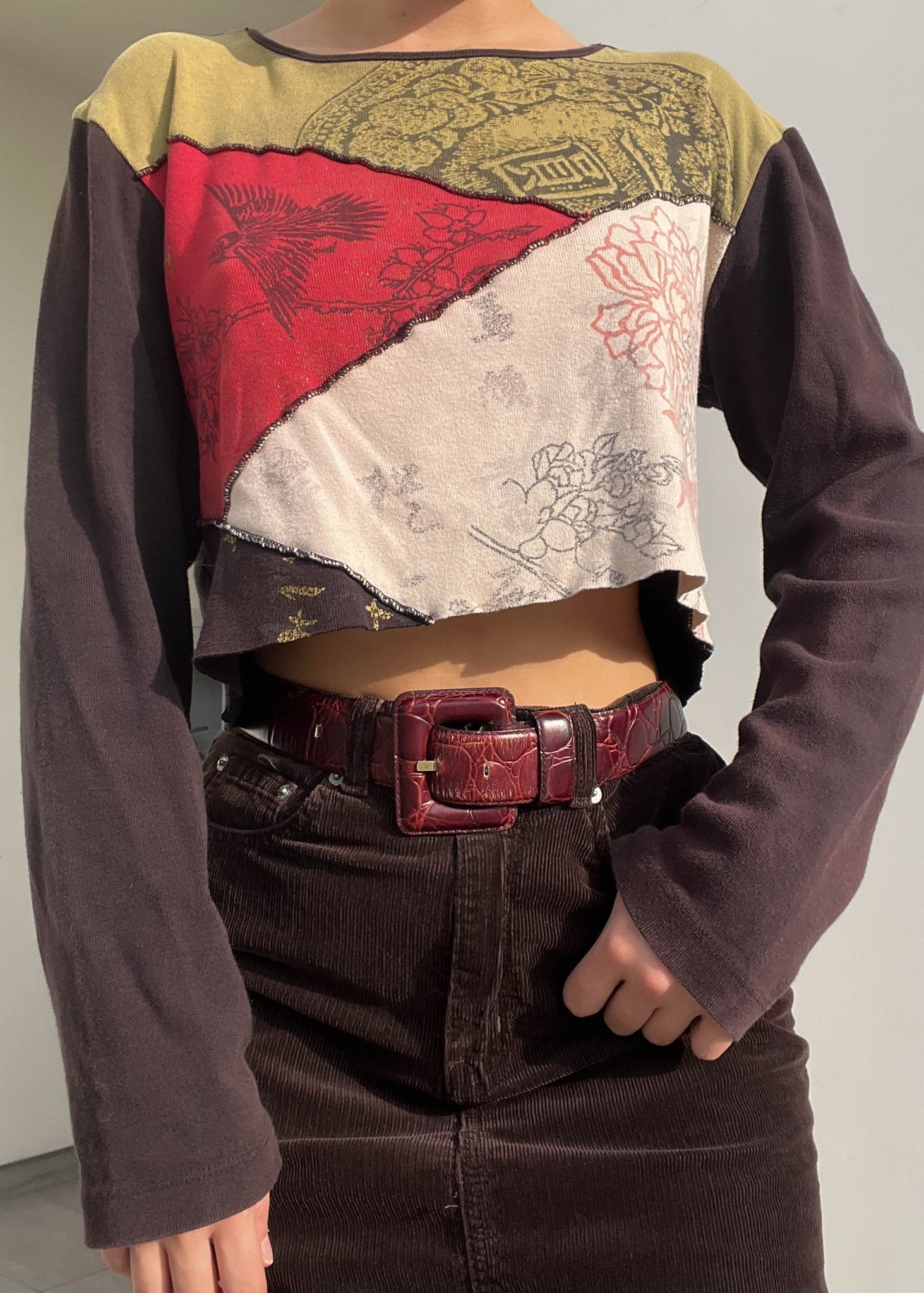 90's Patchwork Long Sleeve (M-L)