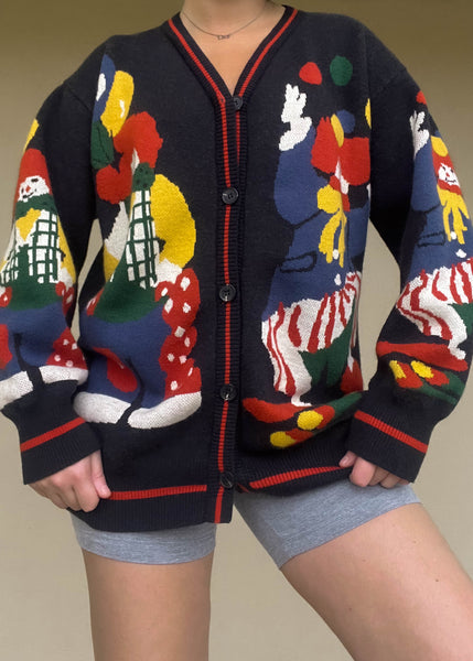 80's Clown Cardigan (M-L)