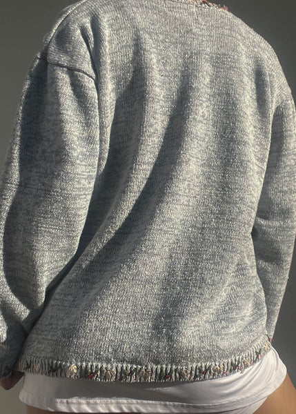 Embroidered Hearts Knit (M)