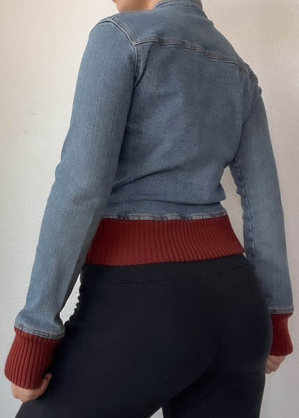 2000’s Denim Snap Jacket (S)