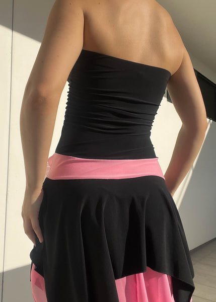 Y2k Black & Pink Dress (S)