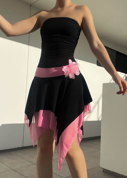 Y2k Black & Pink Dress (S)