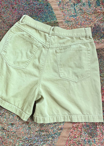 90’s Pastel Green Shorts