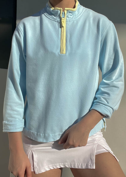 Pastel 3/4 Sleeve Pullover (M)
