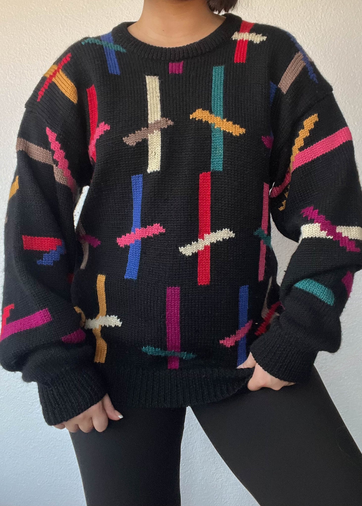 Luis 80's Patterned Knit (L)