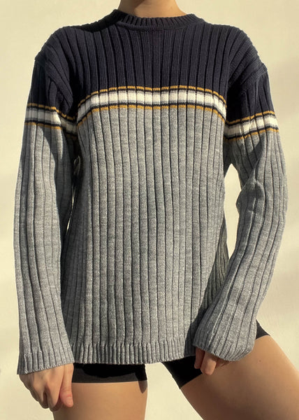 Carter Color-Block Knit (L)