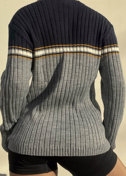 Carter Color-Block Knit (L)
