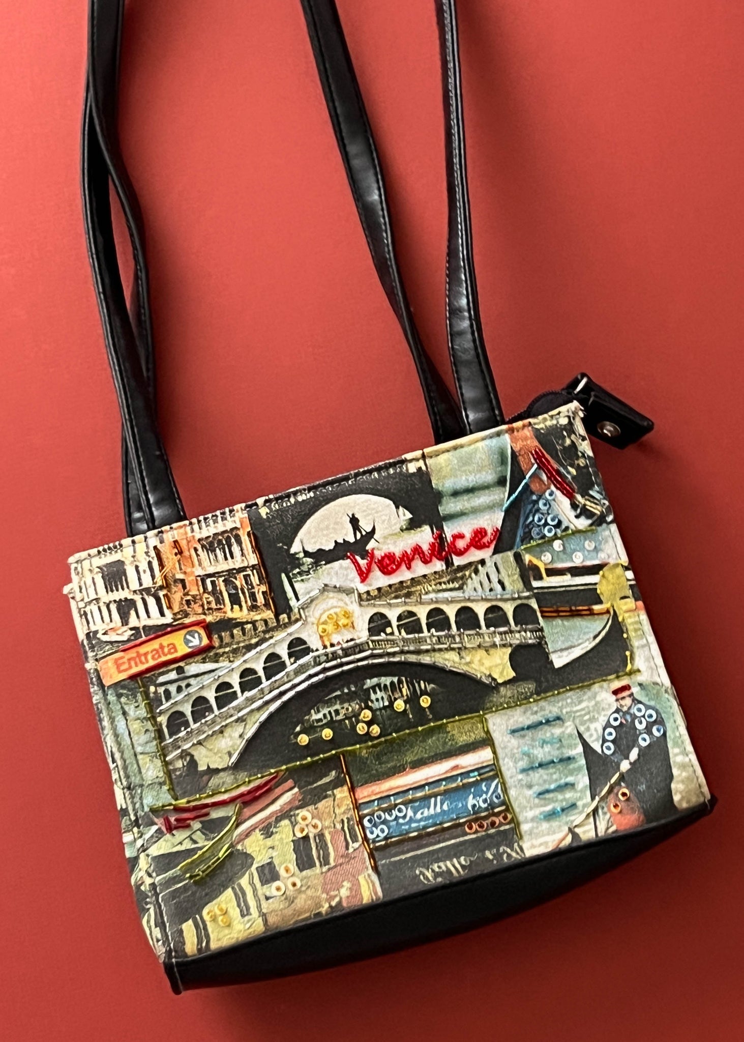 90's Graphic Venice Purse