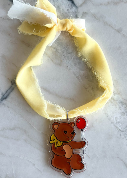 80's Teddy Balloon Choker