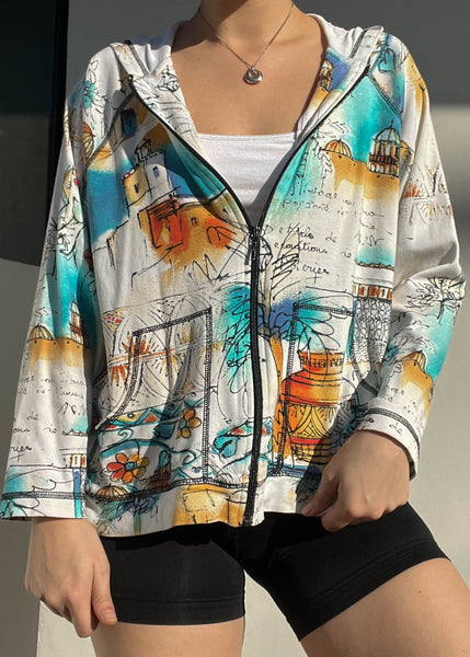 Mediterranean Hoodie Jacket (S-M)