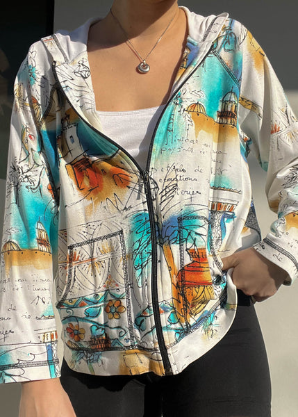 Mediterranean Hoodie Jacket (S-M)