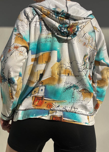 Mediterranean Hoodie Jacket (S-M)