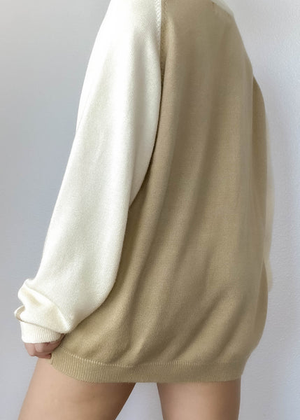 Late 90’s Sporty Patch Knit (men’s XL)
