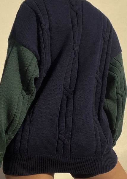 Nautica Argyle Plaid Knit (L-XL)