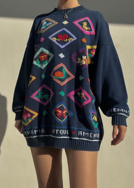 Vivamus 80's Sweater (M-L)