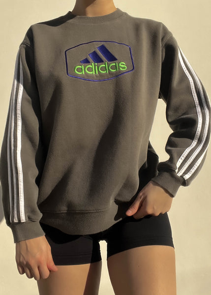 90's Sporty Adidas Crewneck (S)