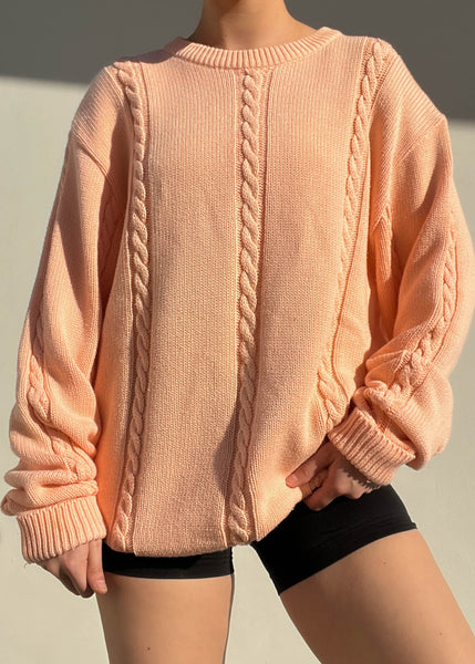 80's Peach Knit (L-XL)
