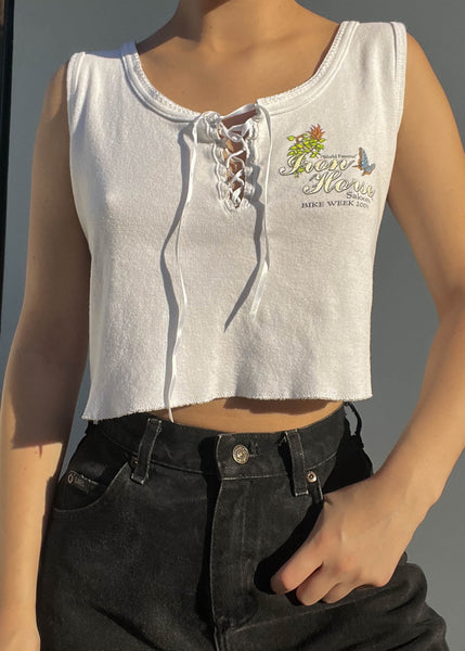 2001 Lace Up Bike Week Tank (M)