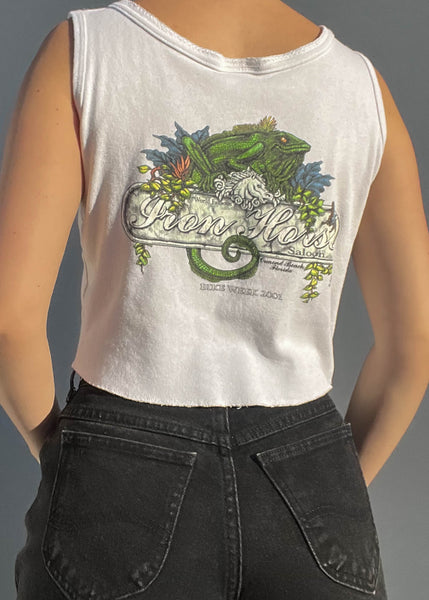 2001 Lace Up Bike Week Tank (M)