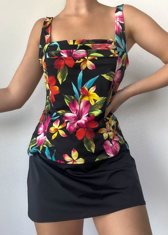 90's Tropical Floral Tank (M-M/L)