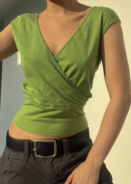Gianna 90's Green Tank (M)
