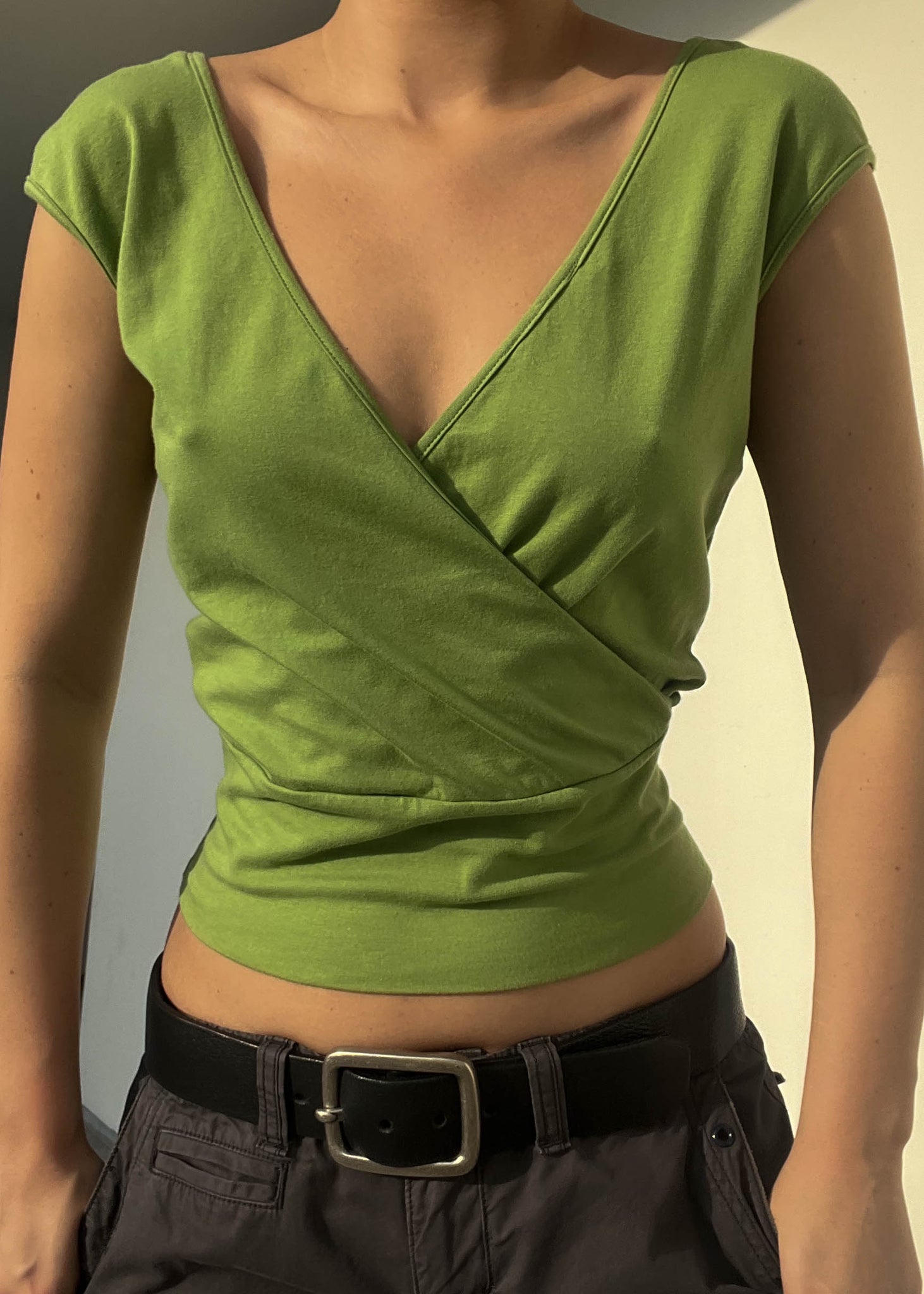Gianna 90's Green Tank (M)