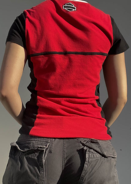 Red Harley Race Top (S)