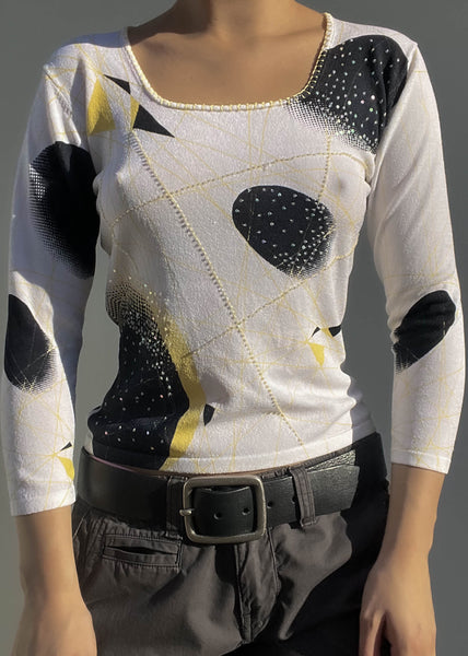 Zoey 90's Abstract Knit (S-M)