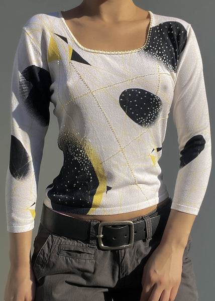 Zoey 90's Abstract Knit (S-M)