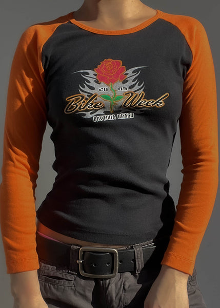 2005 Biker Rose Long Sleeve (S)