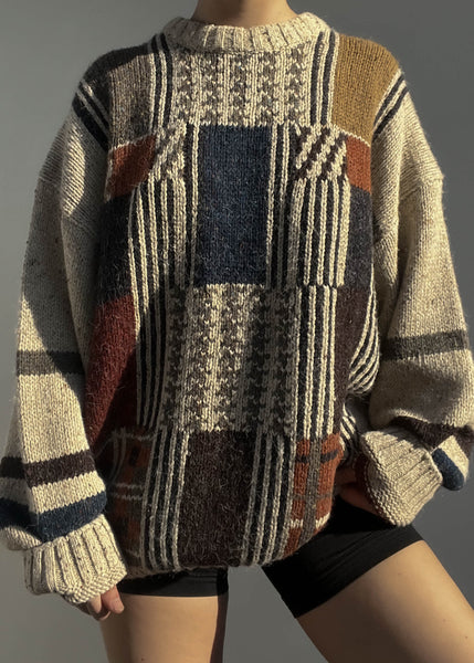 Colton 90's Patterned Knit (L)