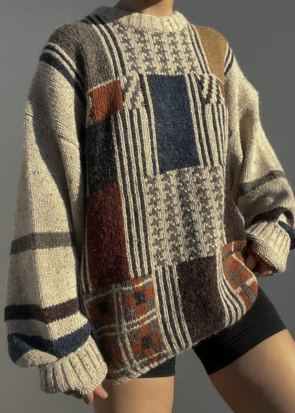Colton 90's Patterned Knit (L)