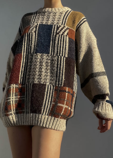 Colton 90's Patterned Knit (L)