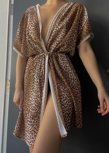 80's Cheetah Robe (M)