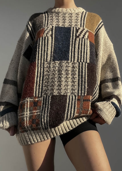 Colton 90's Patterned Knit (L)