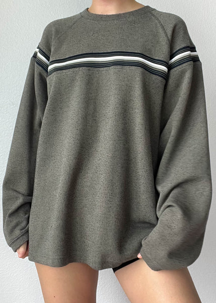 Y2k Olive Skater Long Sleeve (L)