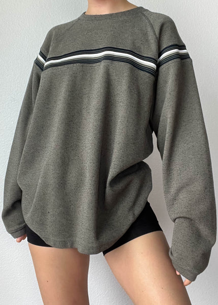 Y2k Olive Skater Long Sleeve (L)