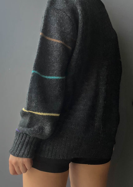 Dorian 80's Argyle Knit (L)