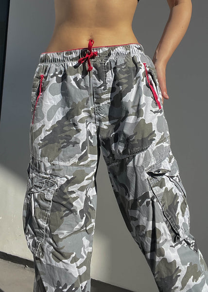 Y2k Camo Cargo Pants (S-M)