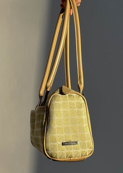 Y2k Green Squares Mini Bag