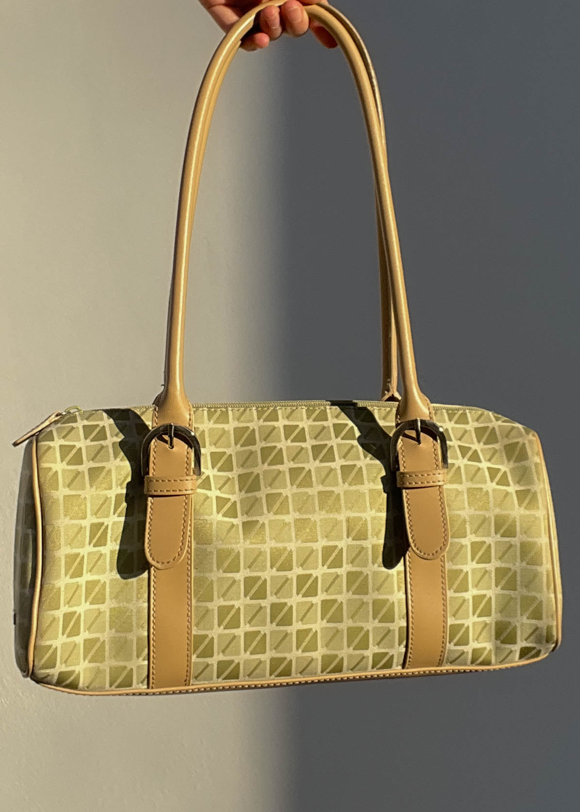Y2k Green Squares Mini Bag