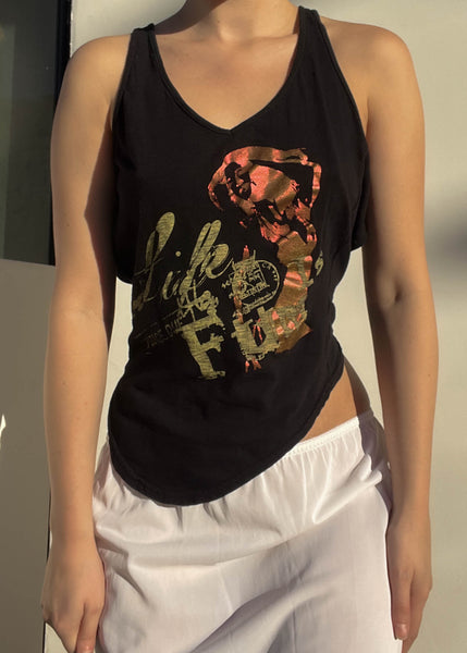Lida Backless Graphic Tank (S)