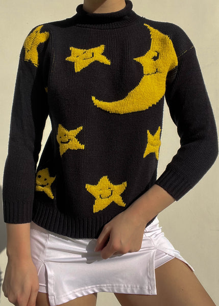 80’s Moon & Stars Knit (XS)