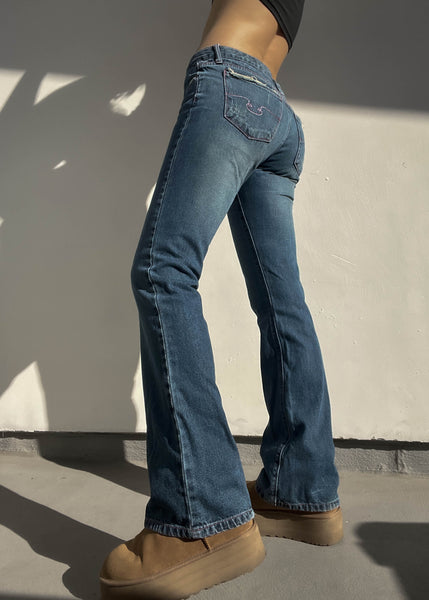 Blue Cult Y2k Denim Flares (S/M)