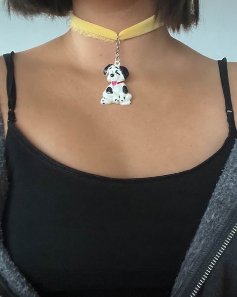 90's Dalmatian Choker