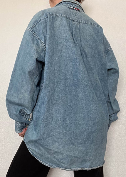 90’s Tommy Denim Button Down (men’s XL)