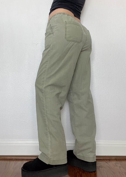 90’s Sage Drawstring Pants (M)