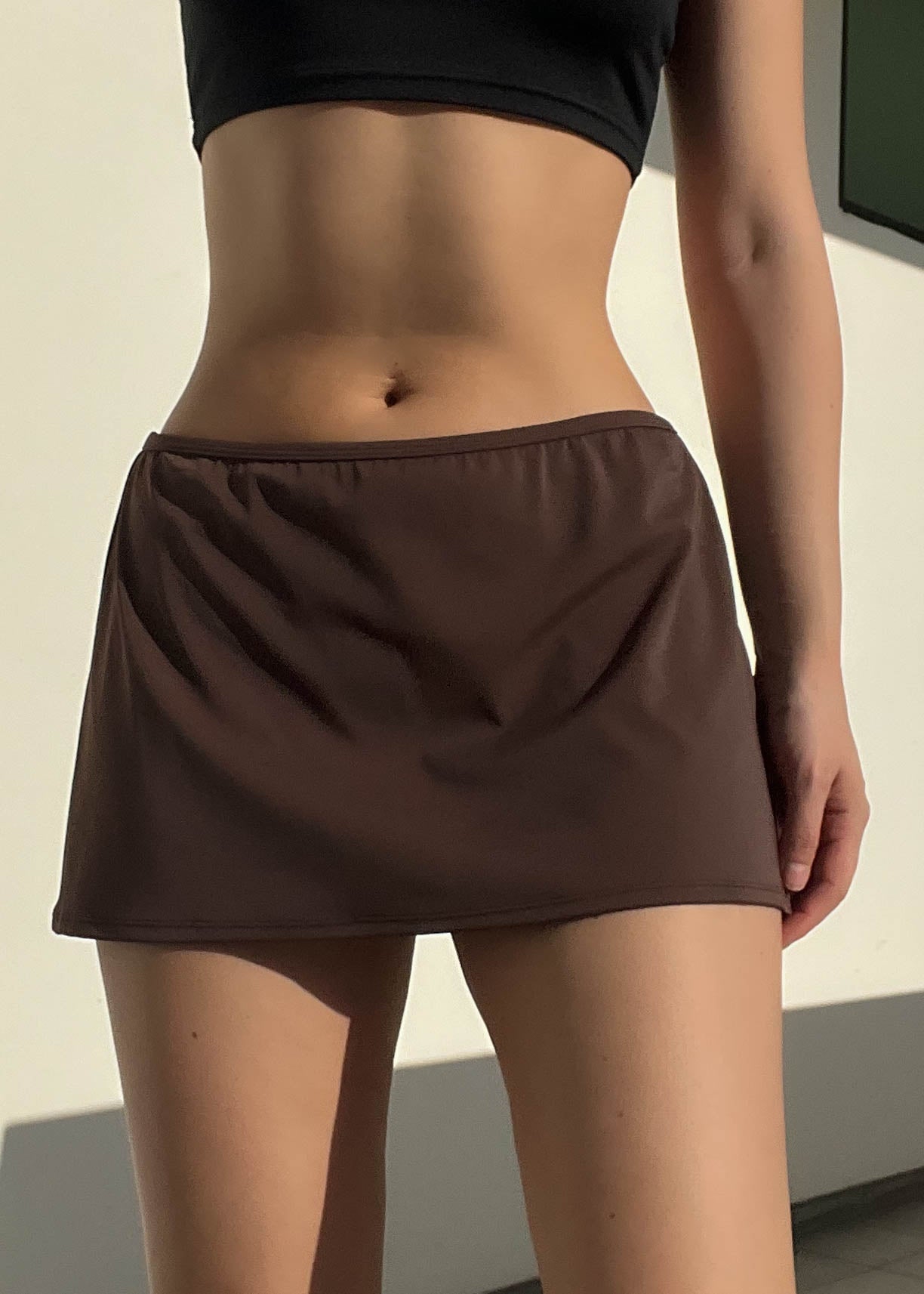 Brown Y2k VS Mini Skort (M)