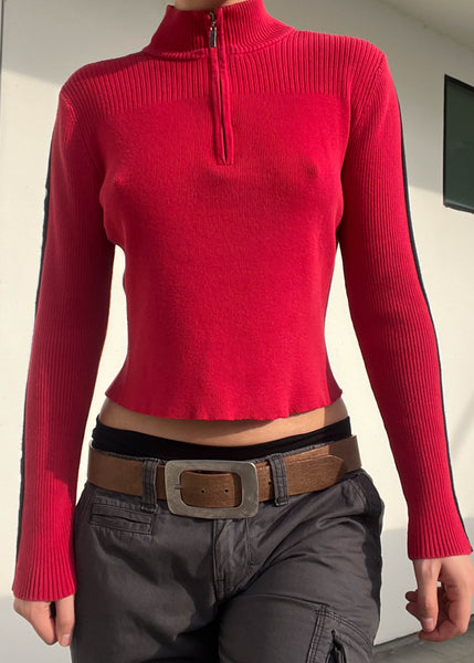 Tommy Racer 1/4 Zip Knit (S)