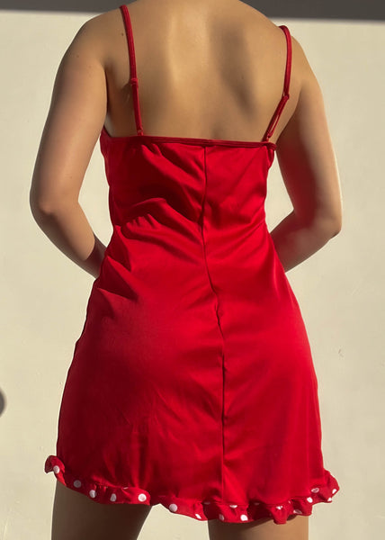 Minnie Y2k Red Slip (S)